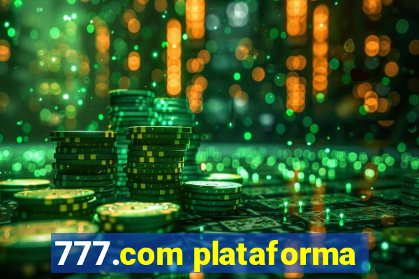 777.com plataforma